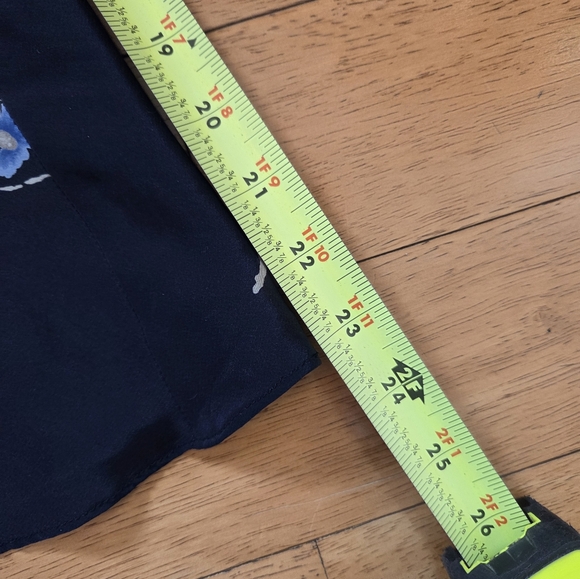 ANN TAYLOR WOMEN'S 100% SILK BLUE FLORAL SKIRT SIZE 12 - Picture 6 of 6